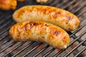 CHICKEN SAUSAGES GRILLED (CHEESE & ONION)