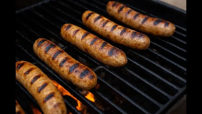 CHICKEN SAUSAGES GRILLED
