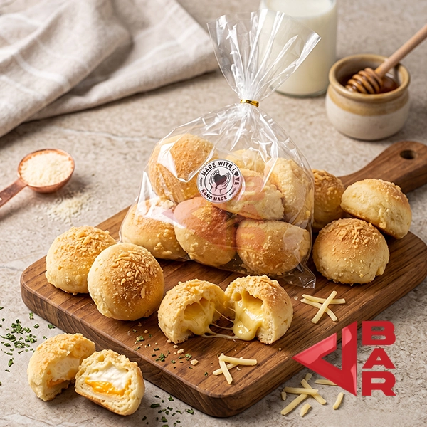 DOUBLE CHEESE BREAD (BITE SIZE)