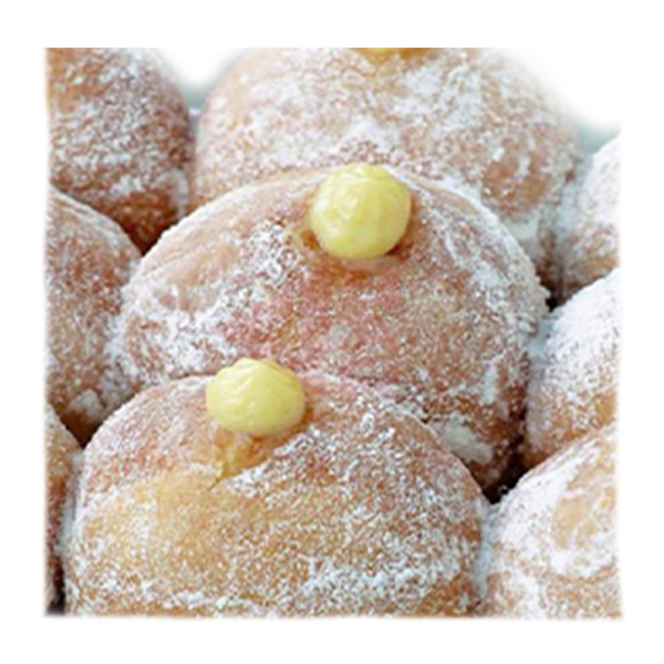 BAVARIAN CREAM CUSTARD DONUT