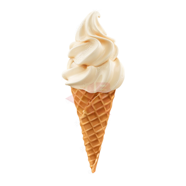 SOFT SERVE ICE CREAM - VANILLA