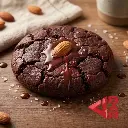DOUBLE CHOCOLATE COOKIES WITH ALMOND