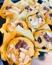 DARK CHOCOLATE BANANA MUFFINS